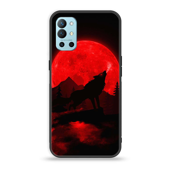 OnePlus 9R/8T - Wolf Design 5- Premium Metal Printed soft Bumper Shock Proof Case CS-11391