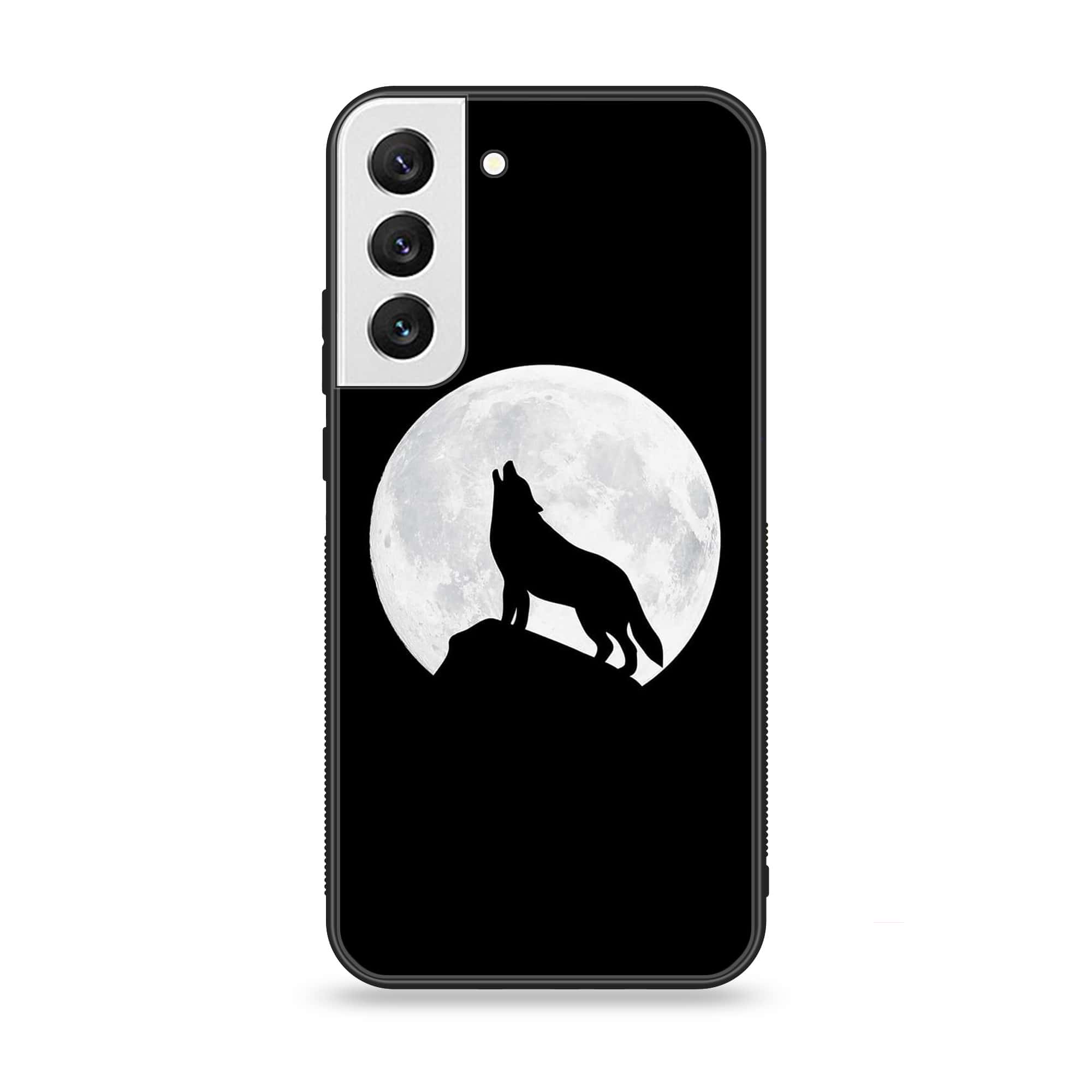 Samsung Galaxy S22 Plus - Wolf Series - Premium Metal Printed soft Bumper shock Proof Case