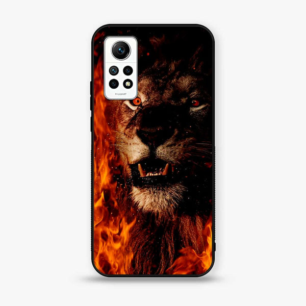 Xiaomi Redmi Note 12 Pro 4G - Tiger Design 2 - Premium Printed Glass soft Bumper shock Proof Case CS-14892