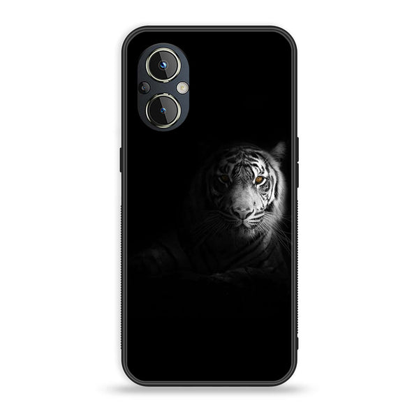 OnePlus Nord N20 5G - Tiger Design 10- Premium Metal Printed soft Bumper Shock Proof Case CS-11584