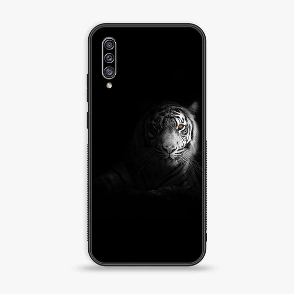 Galaxy A50/ A50s/ A30s - Tiger Design 10 - Premium Printed Glass soft Bumper shock Proof Case CS-35391