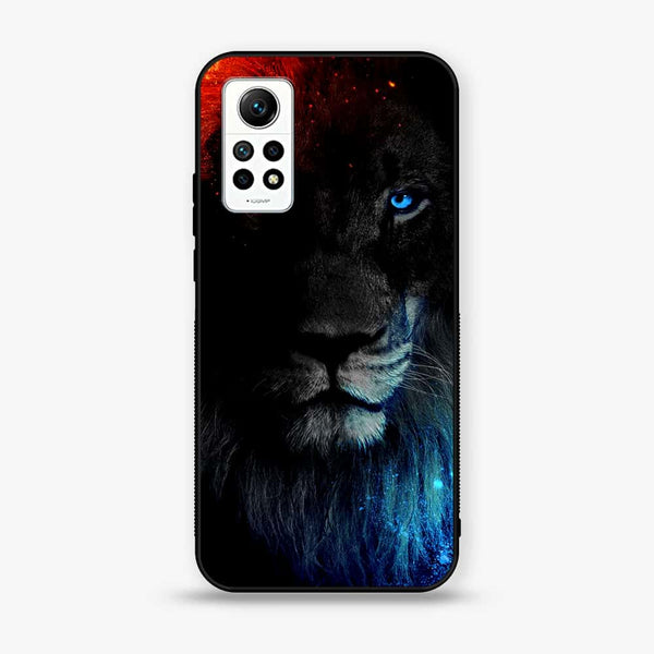 Xiaomi Redmi Note 12 Pro 4G - Tiger Design 4 - Premium Printed Glass soft Bumper shock Proof Case CS-21005