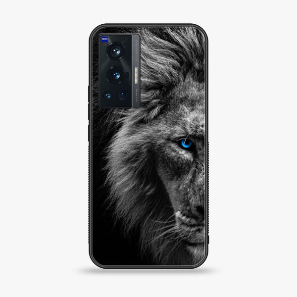 Vivo X70 Pro - Tiger Art Series - Premium Printed Glass soft Bumper shock Proof Case