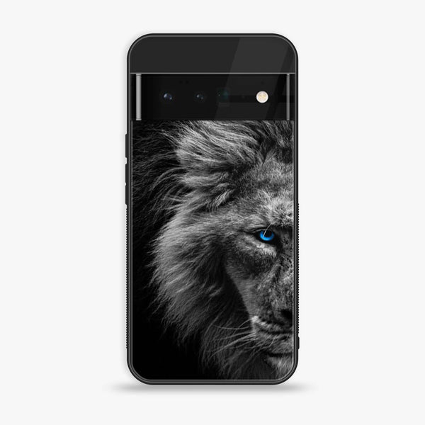 Google Pixel 6 - Tiger Design 8- Premium Printed Glass soft Bumper shock Proof Case