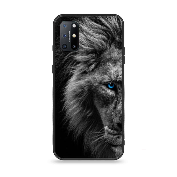 OnePlus 8t/ OnePlus 9R - Tiger Series  Design 8 - Premium Printed Glass soft Bumper shock Proof Case CS-27461