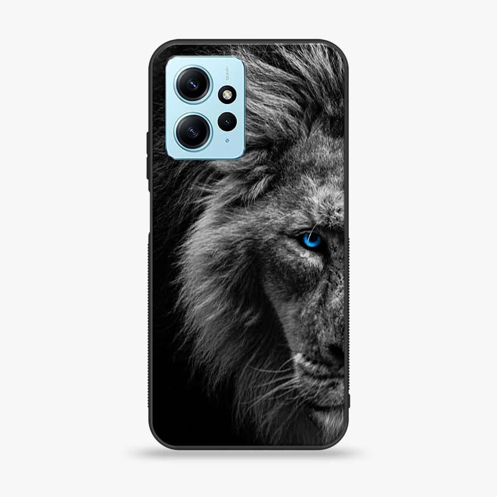 Xiaomi Redmi Note 12 - Tiger Series - Premium Printed Glass soft Bumper shock Proof Case