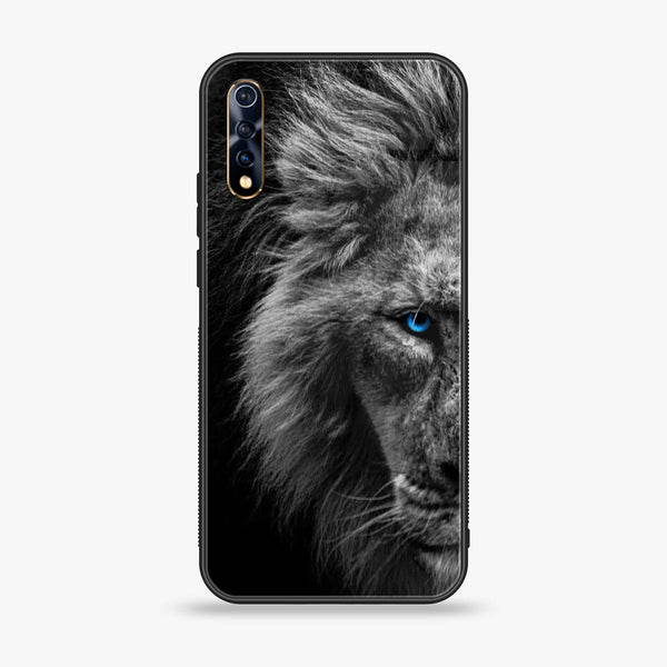 Vivo S1 - Tiger Design 8 - Premium Printed Glass soft Bumper shock Proof Case CS-14713