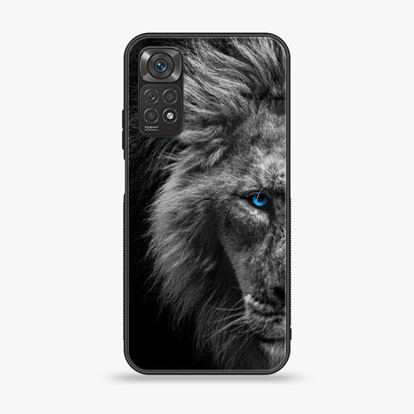 Xiaomi Redmi Note 11s- Tiger Design 8 - Premium Printed Glass soft Bumper shock Proof Case CS-20807