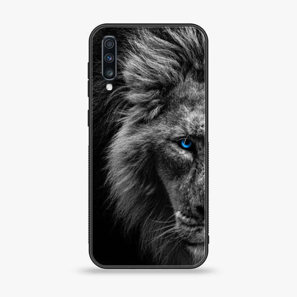 Samsung Galaxy A70S - Tiger Art Series - Premium Printed Glass soft Bumper shock Proof Case