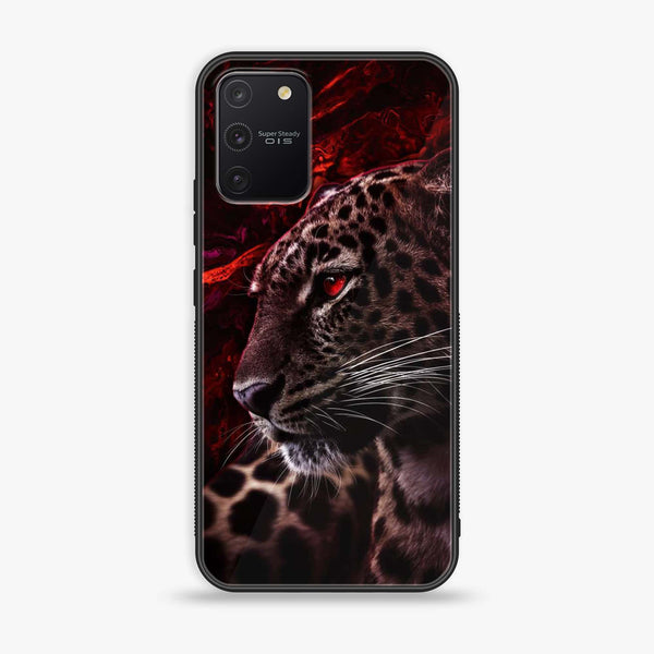 Galaxy S10 Lite - Tiger Design 5 - Premium Printed Glass soft Bumper shock Proof Case CS-23616