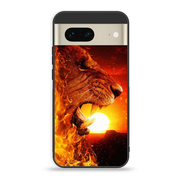 Google Pixel 7a  - Tiger Series - Premium Printed soft Bumper Shock Proof Case