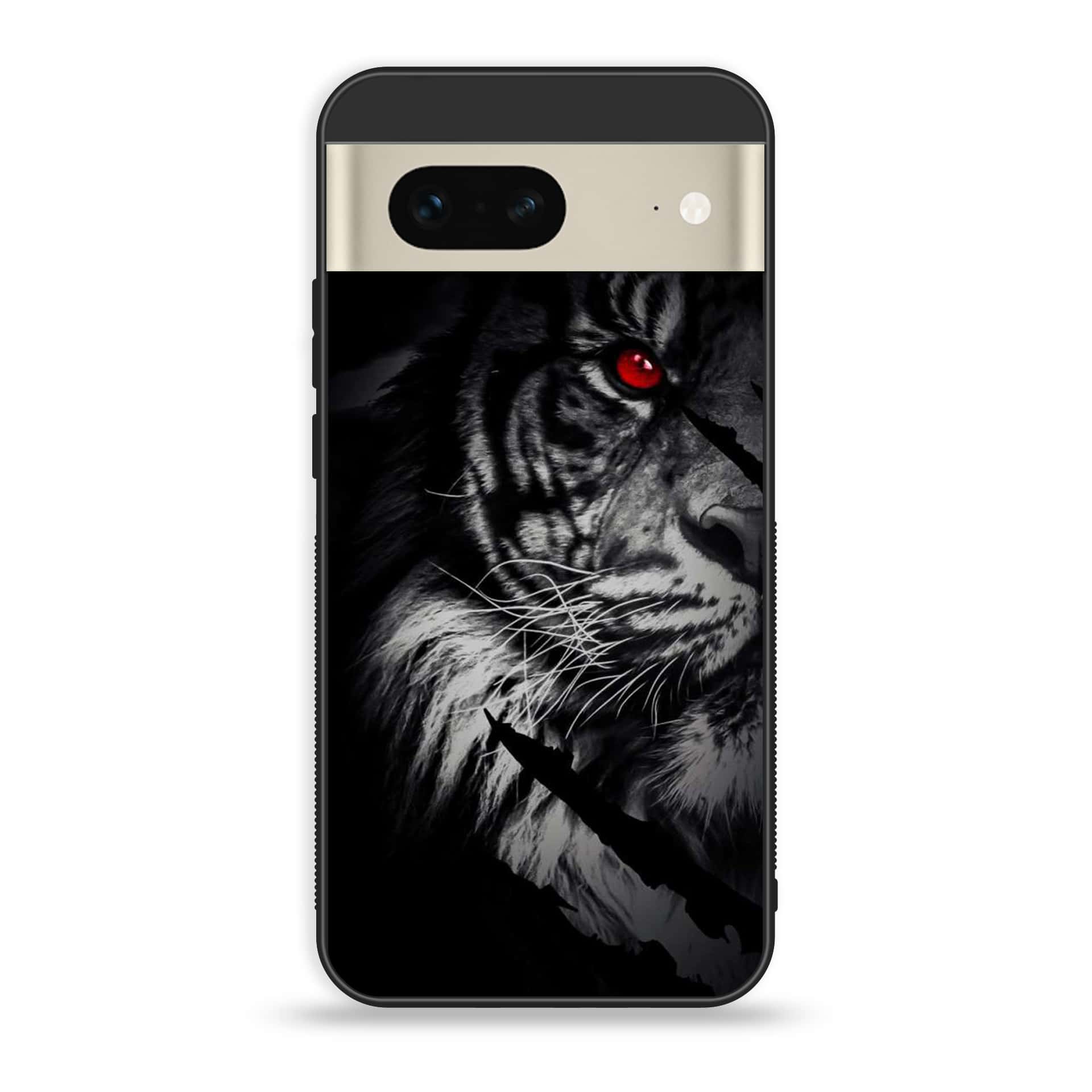 Google Pixel 7a  - Tiger Series - Premium Printed soft Bumper Shock Proof Case