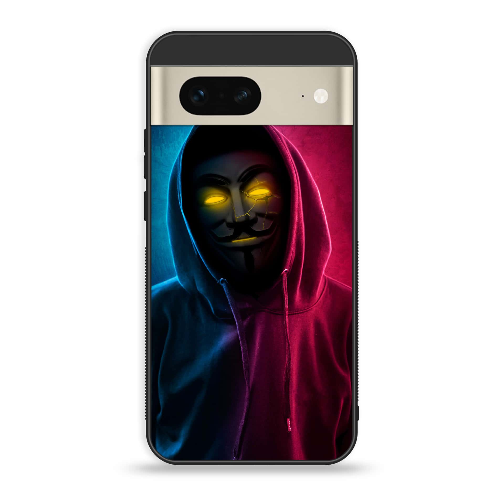 Google Pixel 7a  - Anonymous 2.0 Series - Premium Printed soft Bumper Shock Proof Case