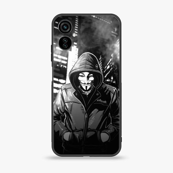Tecno Spark 9T  Anonymous 2.0 Premium Printed Glass soft Bumper shock Proof Case