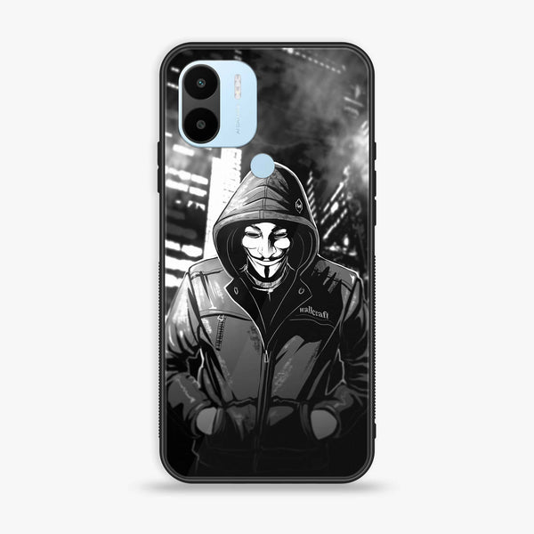 Xiaomi Redmi A2 Plus - Anonymous 2.0 Series - Premium Printed Glass soft Bumper shock Proof Case