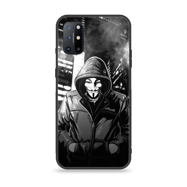OnePlus 8T - Anonymous 2.0 Series - Premium Printed Glass soft Bumper shock Proof Case