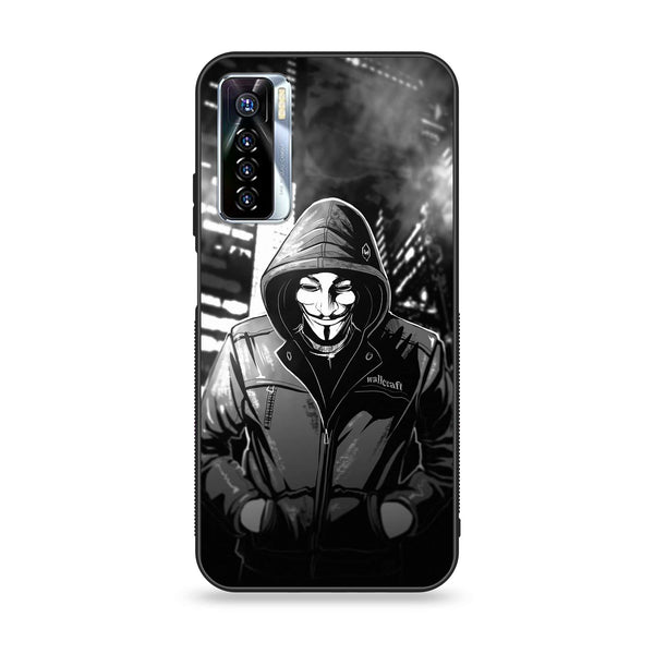 Tecno Camon 17 Pro - Anonymous 2.0 Series - Premium Printed Glass soft Bumper shock Proof Case