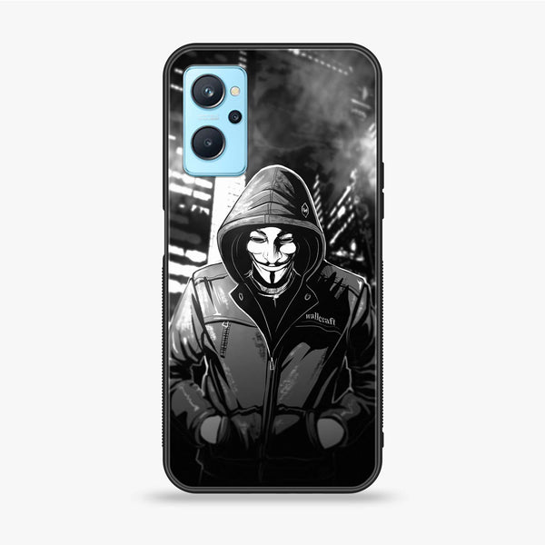 Realme 9i - Anonymous 2.0 Series - Premium Printed Glass soft Bumper shock Proof Case