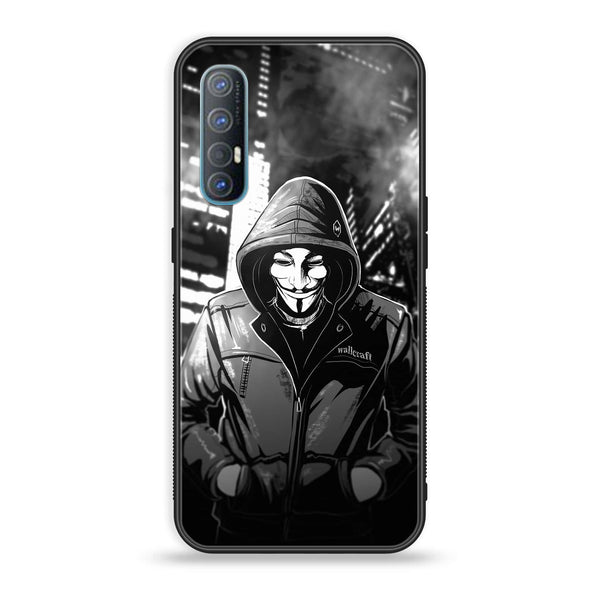 Oppo Find X2 Neo - Anonymous 2.0 Series - Premium Printed Glass soft Bumper shock Proof Case