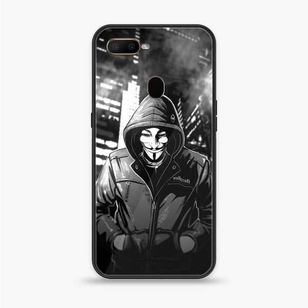 Oppo A12  - Anonymous 2.0 Series - Premium Printed soft Bumper shock Proof Case