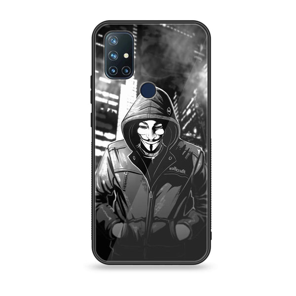 OnePlus Nord N10 -Anonymous 2.0 Series - Premium Printed Glass soft Bumper shock Proof Case
