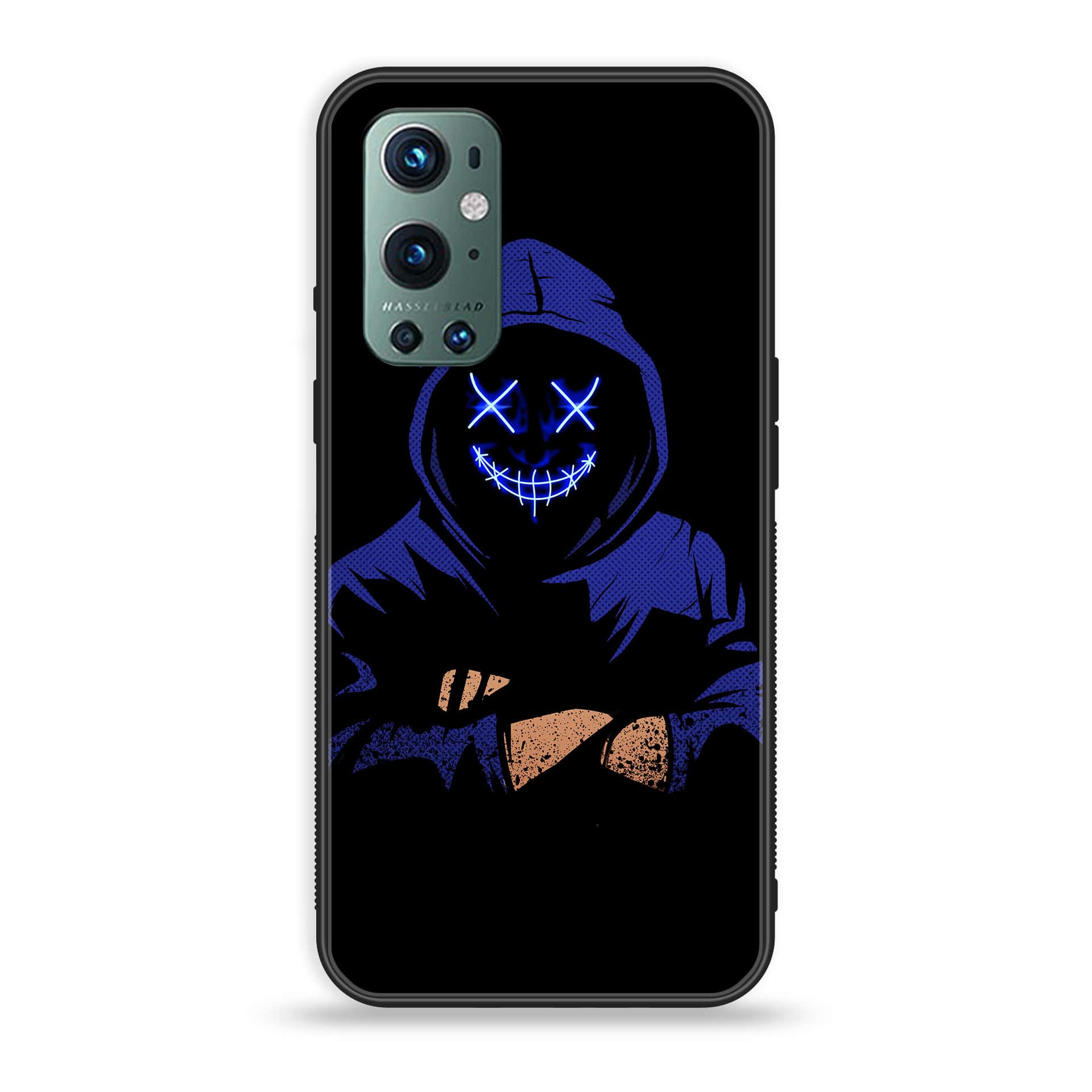 OnePlus 9 Pro - Anonymous 2.0 Series - Premium Printed Glass soft Bumper shock Proof Case