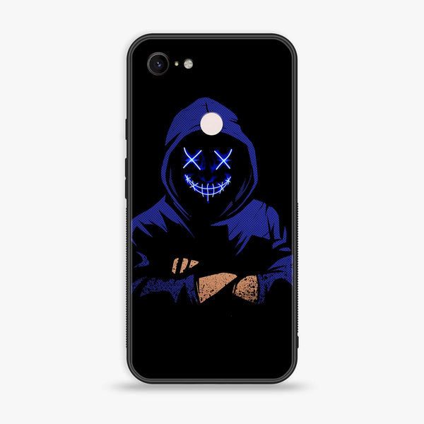 Google Pixel 3 - Anonymous 2.0 Design 10 - Premium Printed Glass soft Bumper shock Proof Case CS-15961