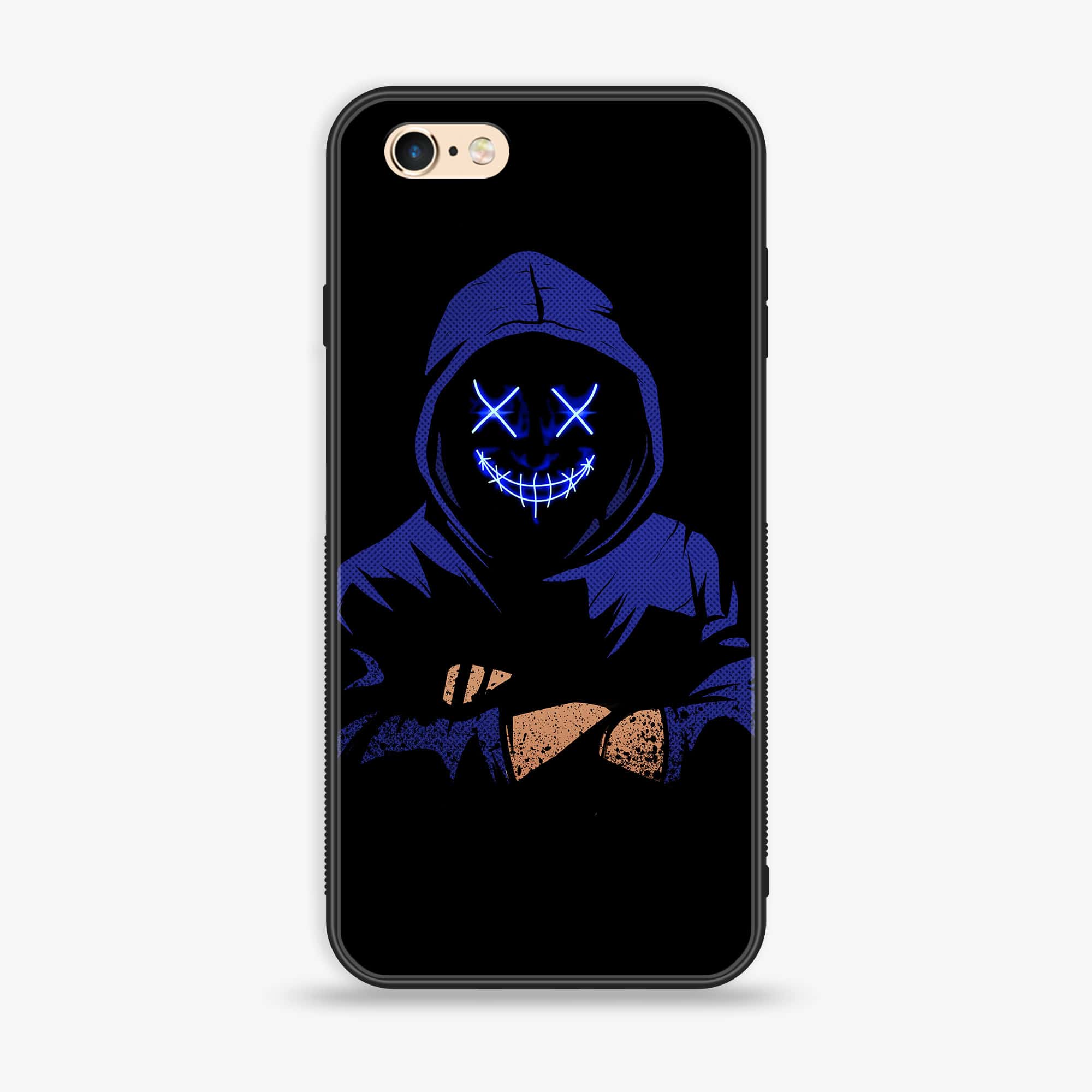 iPhone 6 - Anonymous 2.0 Series - Premium Printed Glass soft Bumper shock Proof Case