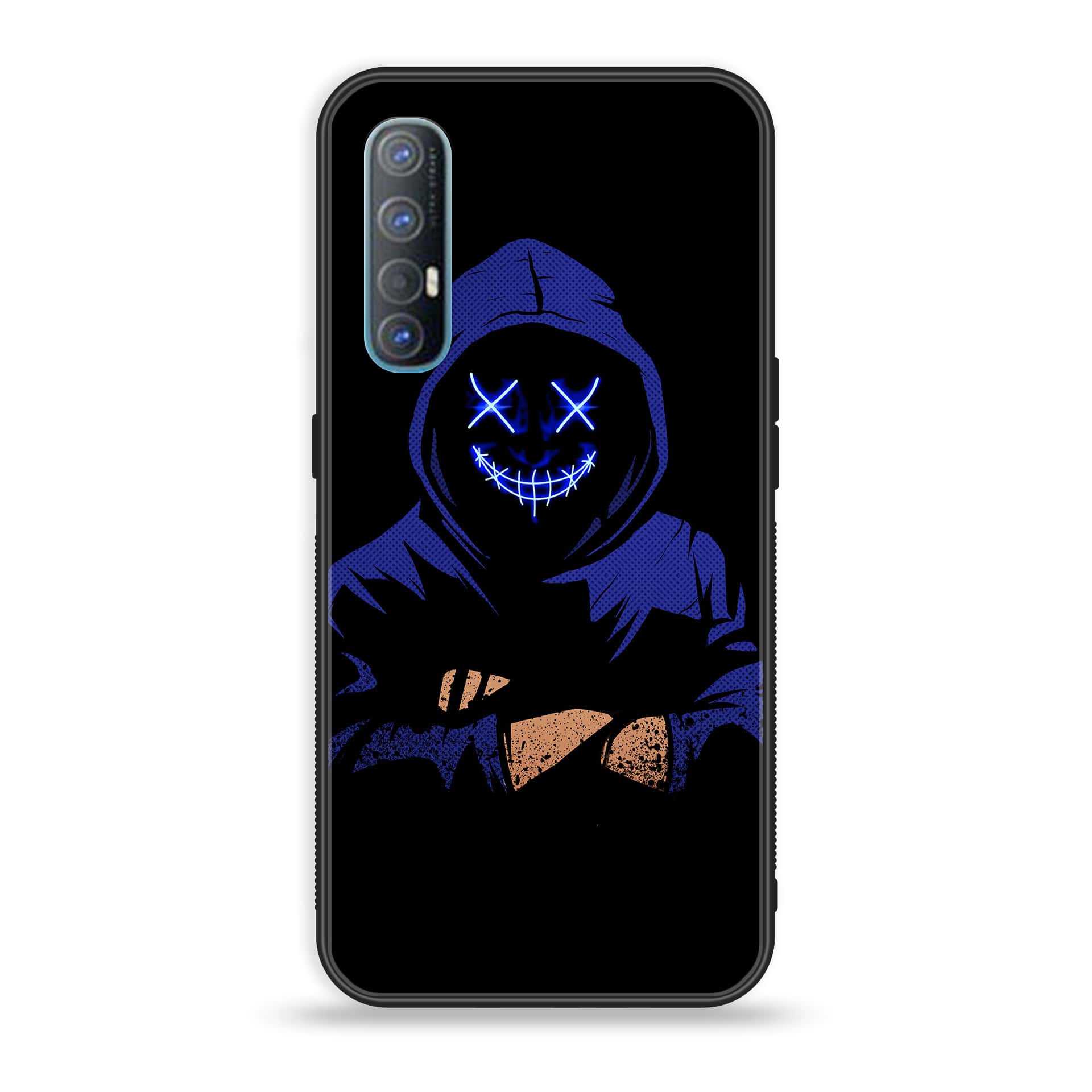 Oppo Find X2 Neo - Anonymous 2.0 Series - Premium Printed Glass soft Bumper shock Proof Case
