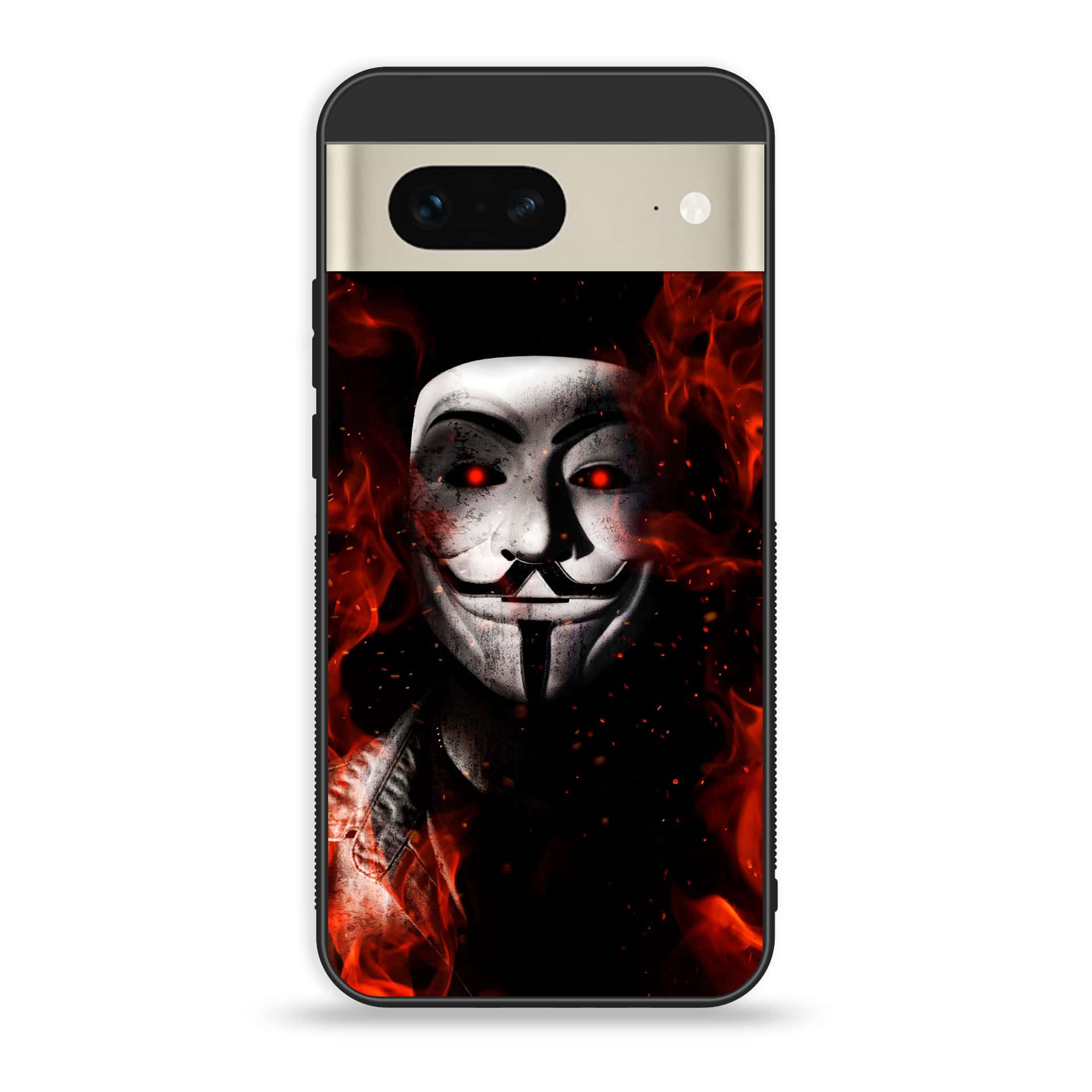 Google Pixel 7a  - Anonymous 2.0 Series - Premium Printed soft Bumper Shock Proof Case