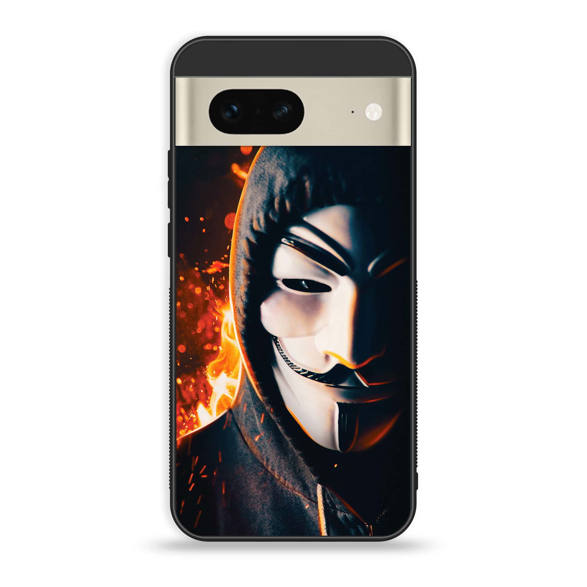 Google Pixel 7a  - Anonymous 2.0 Series - Premium Printed soft Bumper Shock Proof Case