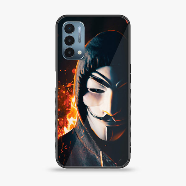 OnePlus Nord N200 5G - Anonymous 2.0 Design 6 - Premium Metal Printed soft Bumper Shock Proof Case CS-10504 CS-12382