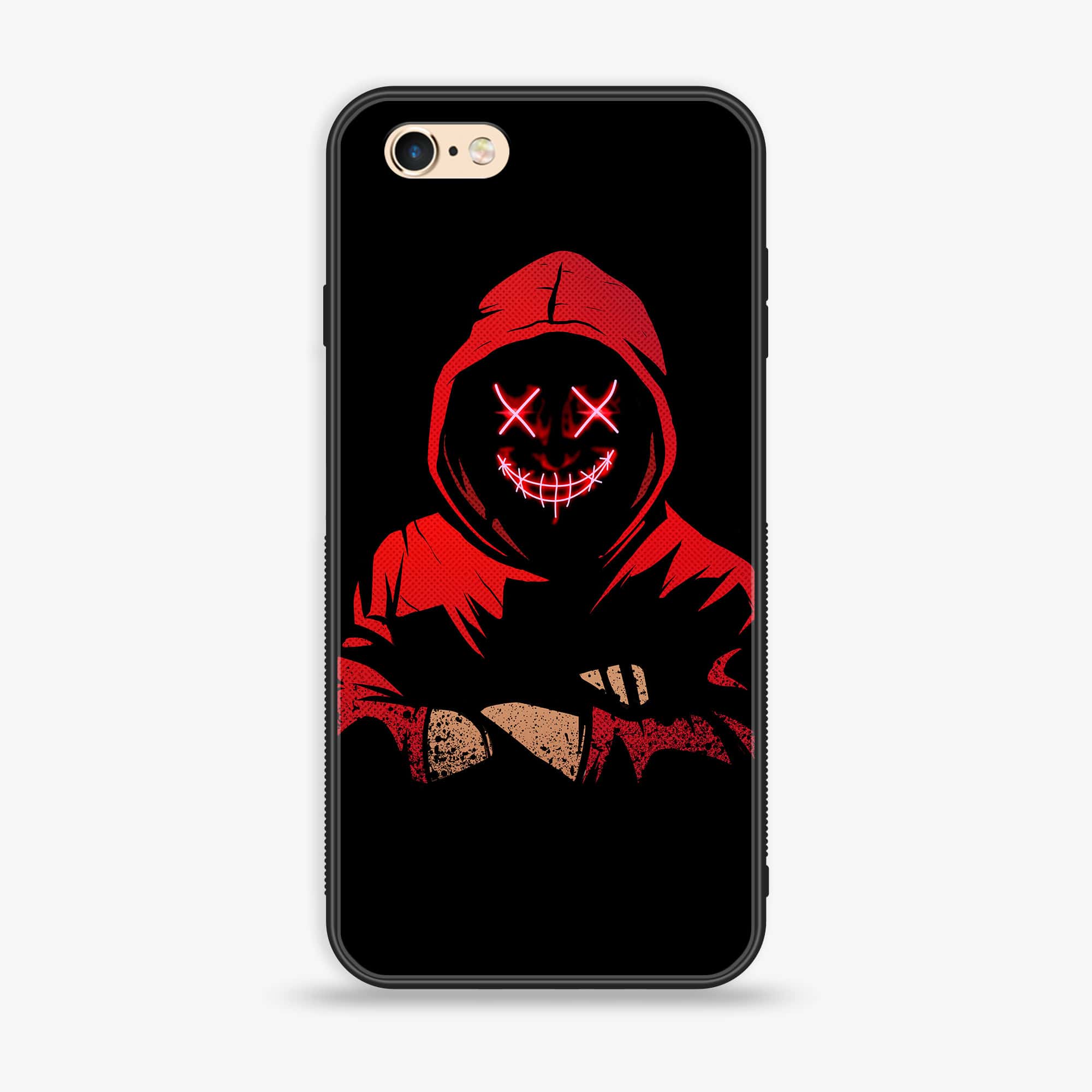 iPhone 6 - Anonymous 2.0 Series - Premium Printed Glass soft Bumper shock Proof Case