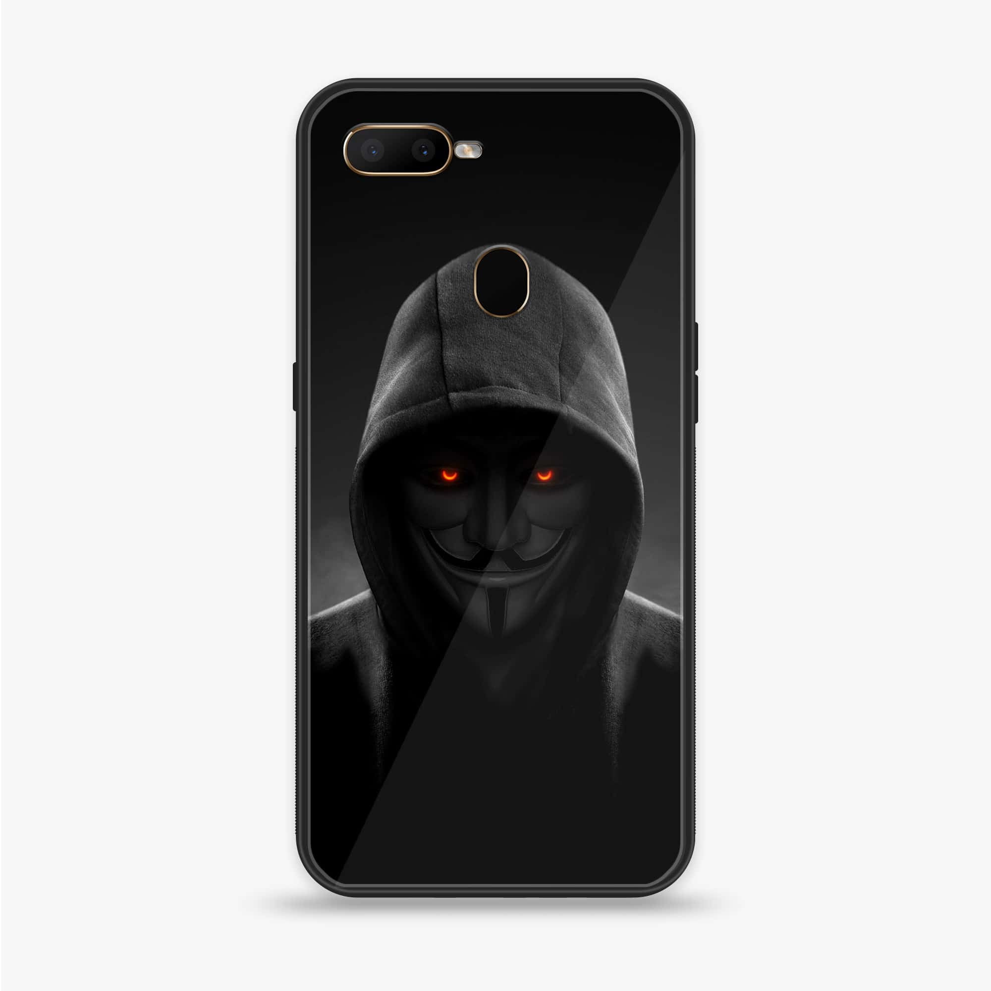 Oppo A12  - Anonymous 2.0 Series - Premium Printed soft Bumper shock Proof Case