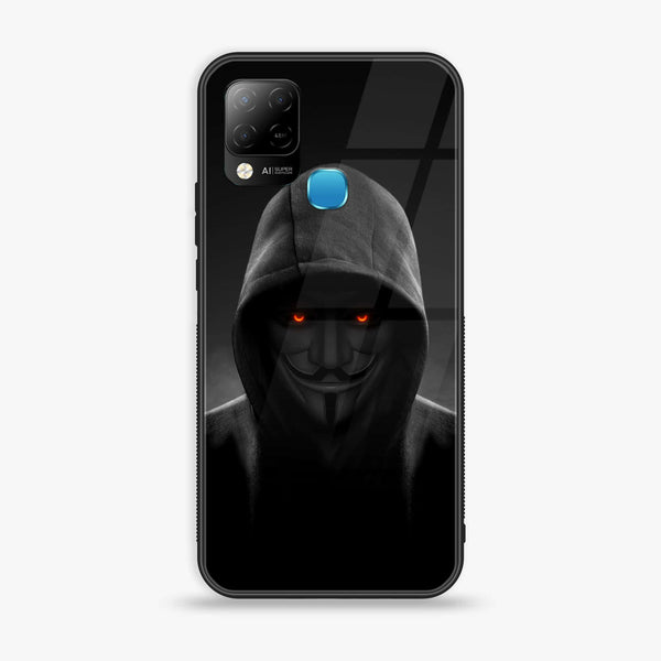 Infinix Hot 10s Anonymous 2.0 Design 4 Premium Metal Printed soft Bumper Shock Proof Case CS-12945