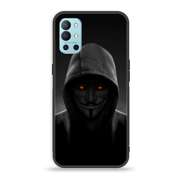 OnePlus 9R/8T - Anonymous 2.0 Design 4- Premium Printed Glass soft Bumper shock Proof Case CS-10802