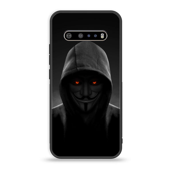 LG V60 - Anonymous 2.0 Design 4 - Premium Printed Glass soft Bumper shock Proof Case CS-48735