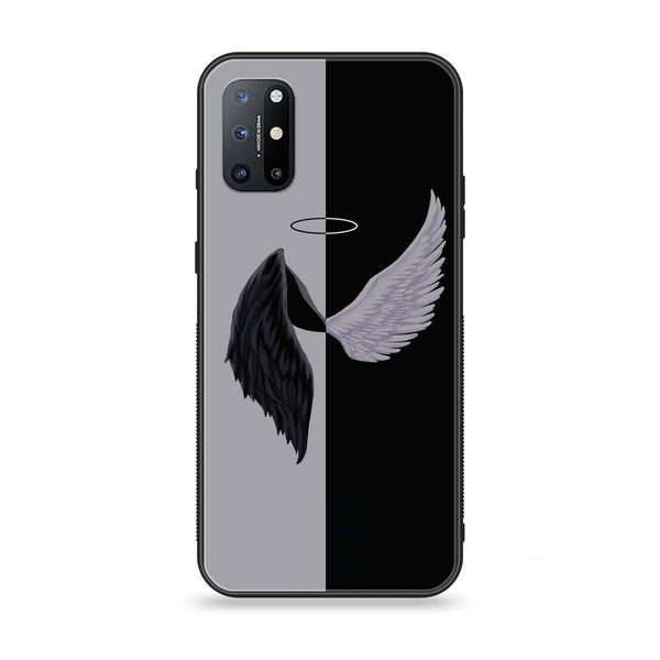 OnePlus 8T - Angel Wings 2.0  Design 5 - Premium Printed Glass soft Bumper shock Proof Case CS-18024