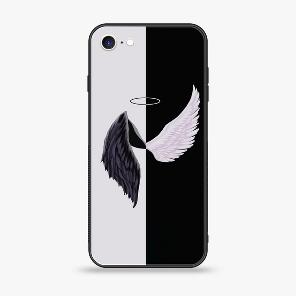 iPhone 6/6s - Angel wings 2.0 Design 5 - Premium Printed Glass soft Bumper shock Proof Case CS-21086 CS-21407 CS-35682 CS-36208