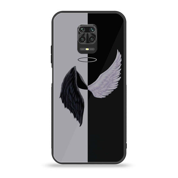 Xiaomi Redmi Note 9s/ Note 9 Pro - Angel Wings 2.0 Design 5  - Premium Metal Printed soft Bumper shock Proof Case
