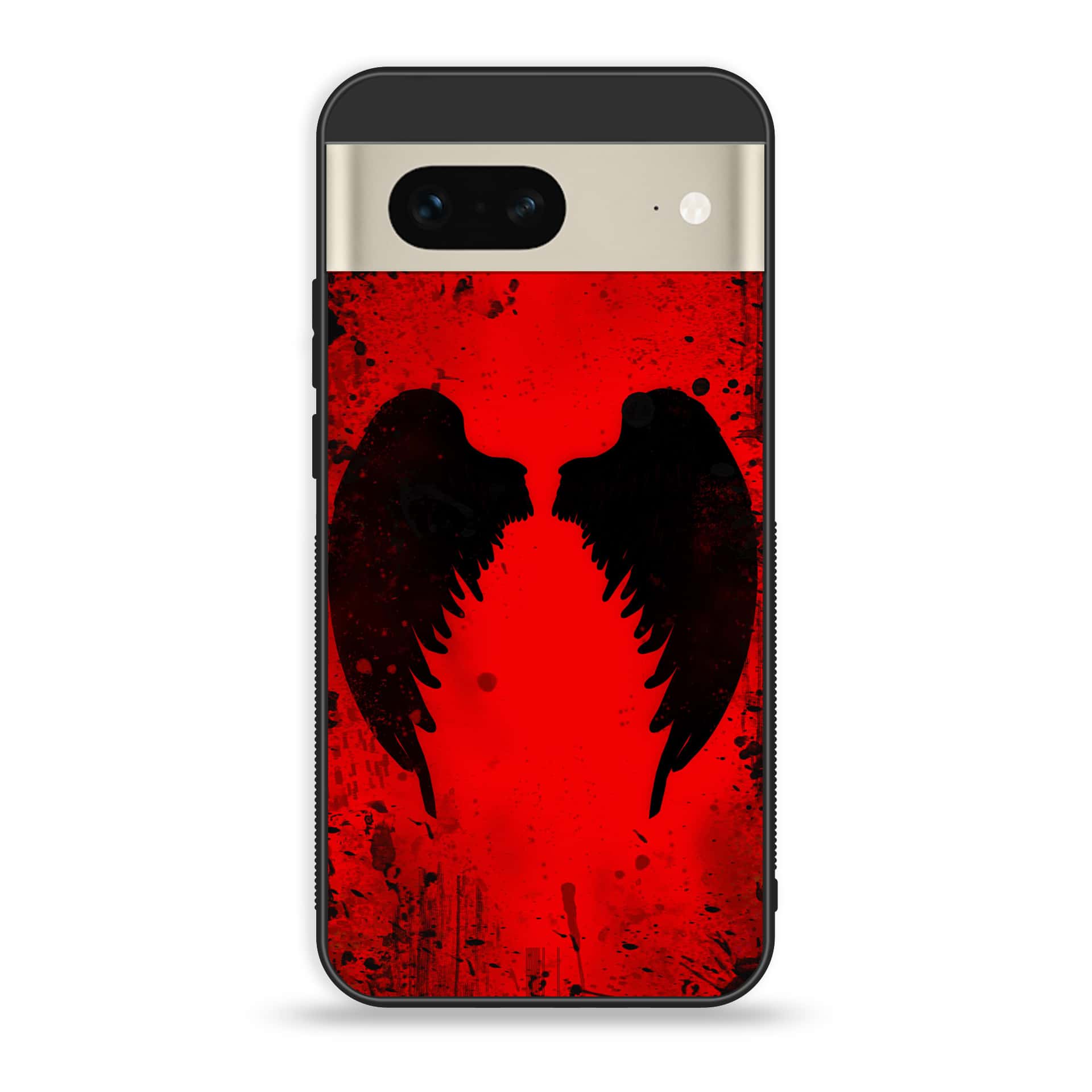 Google Pixel 7a  - Angel Wings 2.0 Series - Premium Printed soft Bumper Shock Proof Case