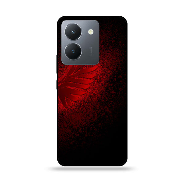 Vivo Y36 - Angel Wings 2.0 Design 2 - Premium Printed Glass soft Bumper shock Proof Case  CS-34953