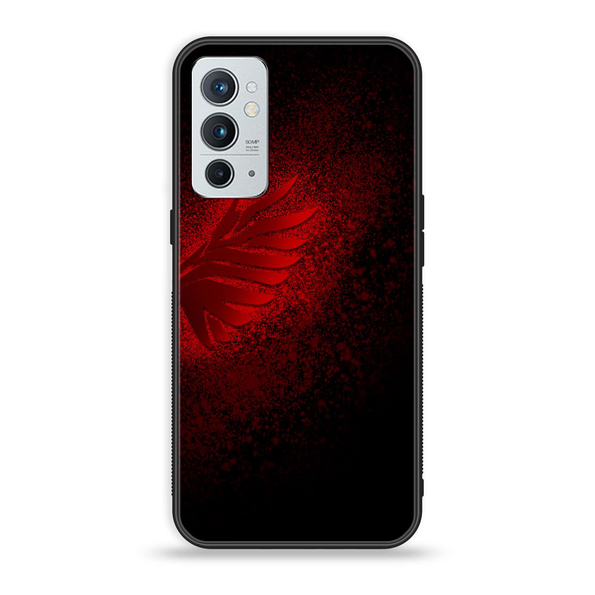 OnePlus 9RT 5G - Angel Wings 2.0 Series - Premium Printed Glass soft Bumper shock Proof Case