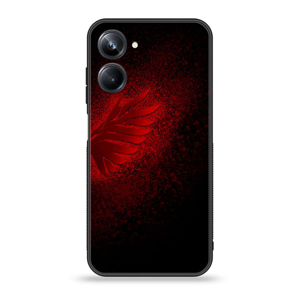 Realme 10 Pro  Angel Wings 2.0 Design 2 Premium Printed Glass soft Bumper shock Proof Case CS-18082