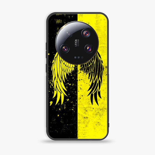 Xiaomi 13 Ultra - Angel Wings 2.0 Series - Premium Printed Glass soft Bumper shock Proof Case