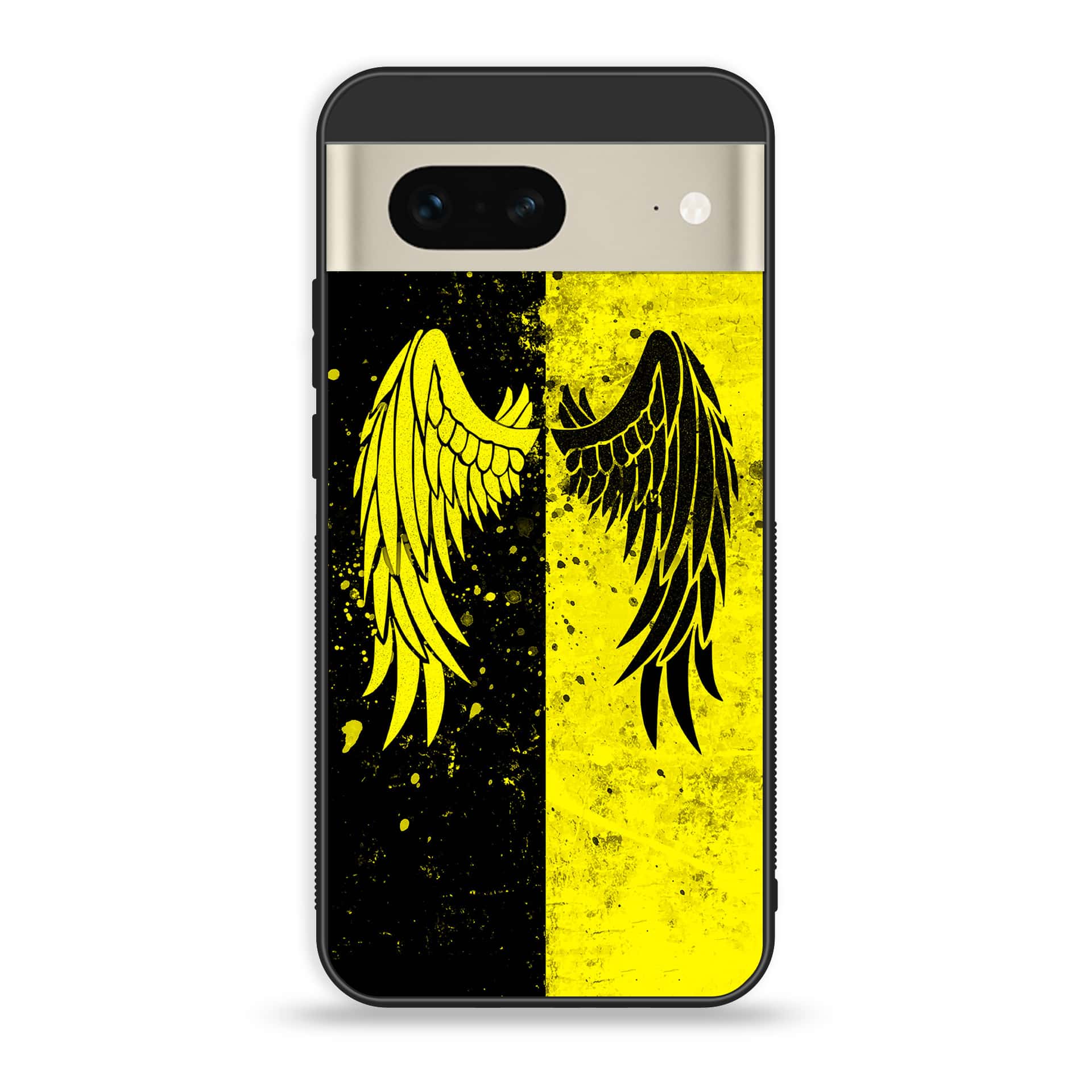 Google Pixel 7a  - Angel Wings 2.0 Series - Premium Printed soft Bumper Shock Proof Case