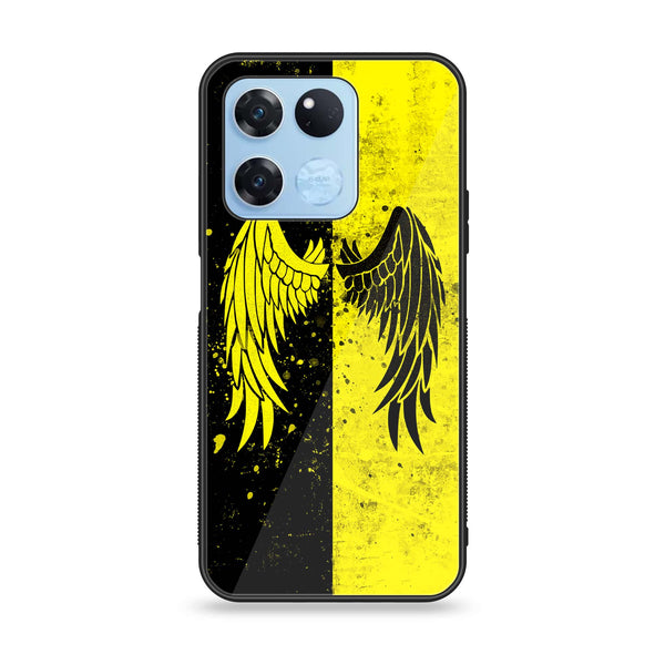 OnePlus Ace Racing - Angel Wings 2.0 Series - Premium Printed Glass soft Bumper shock Proof Case