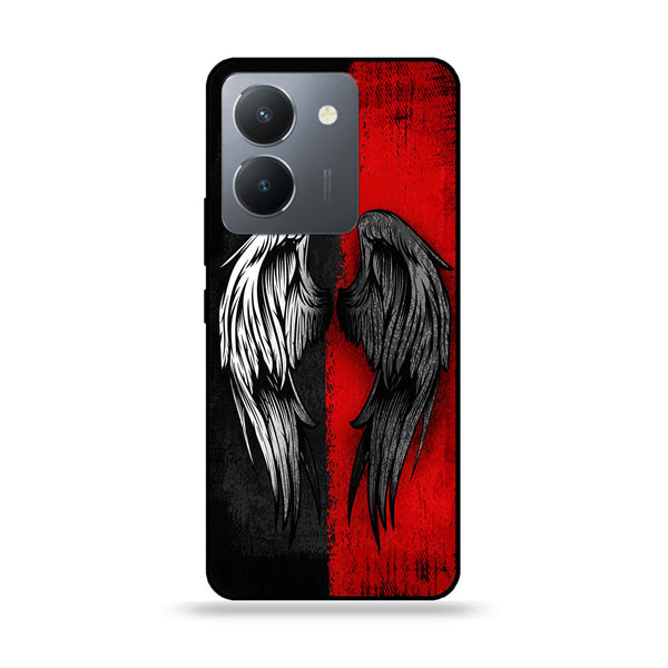 Vivo Y36/Y27 - Angel Wings 2.0 Design 10- Premium Printed Glass soft Bumper shock Proof Case CS-12522