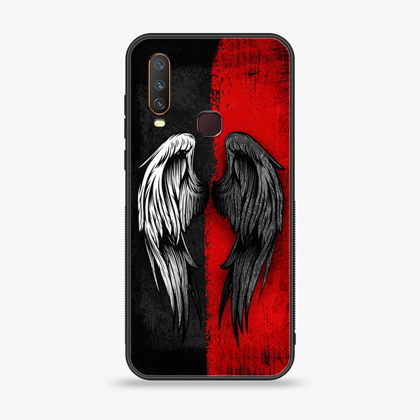 Vivo Y15/Y17/Y12 - Angel Wings 2.0 Design 10 - Premium Printed Glass soft Bumper shock Proof Case CS-22372