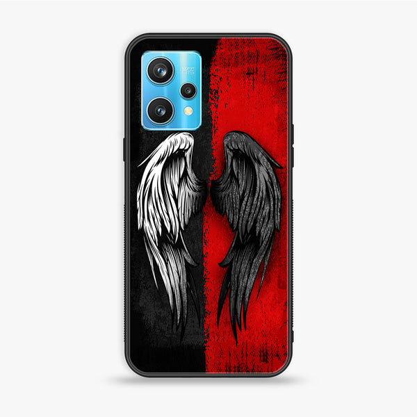 Realme 9 Pro Plus - Angel Wings 2.0 Design 10 - Premium Metal Printed soft Bumper shock Proof Case  CS-30495